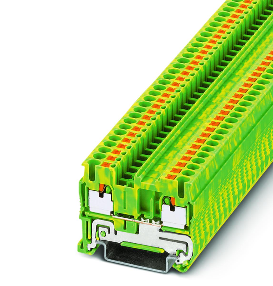 Skyddsledarplint PT - SKYDDSL PLINT 2,5MM2 2ANS PT 2,5-PE
