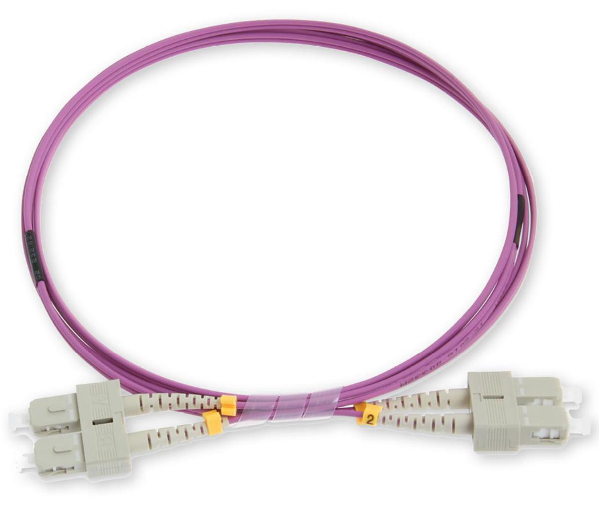 Fiberkablage 2XSC-SC 50/125, OM4 - KABL 2XSC-SC 50/125 OM4 1M 41F-40-SC-SC-01