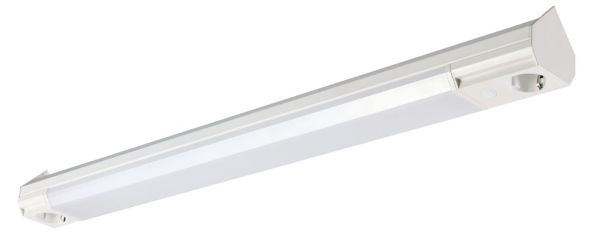 Bänkbelysning LED, Fåglarö - BÄNKBELYSNING LED 8W VIT 2 UTTAG