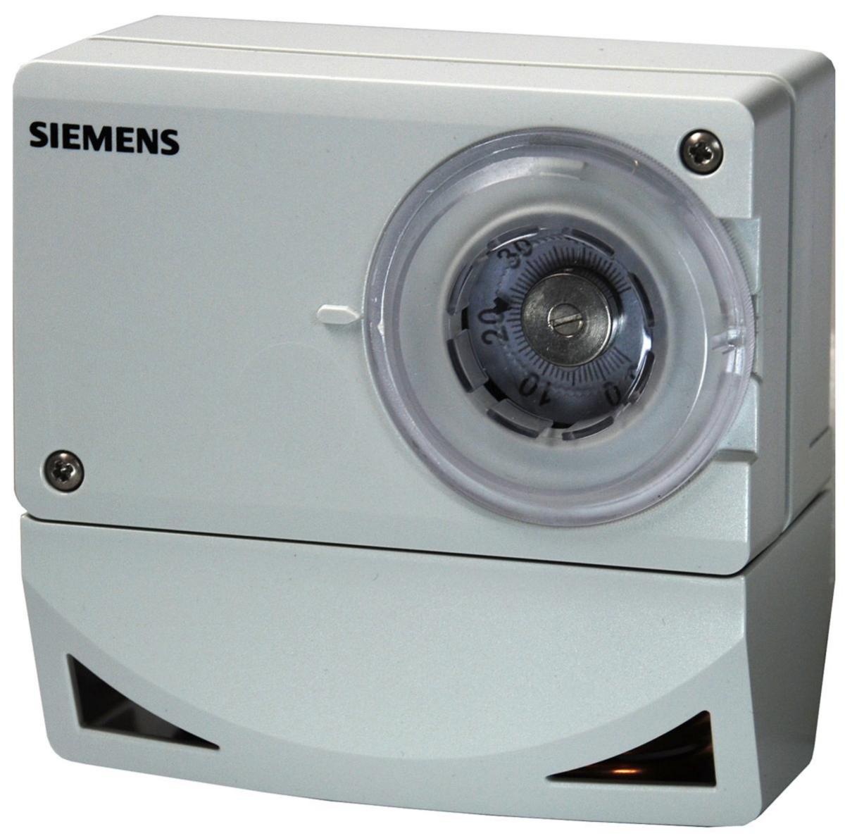 Termostat TRG2, Siemens - SIEMENS RUMSTERMOSTAT TRG2 RUM. -5-50°C. 1-STEG. IP54