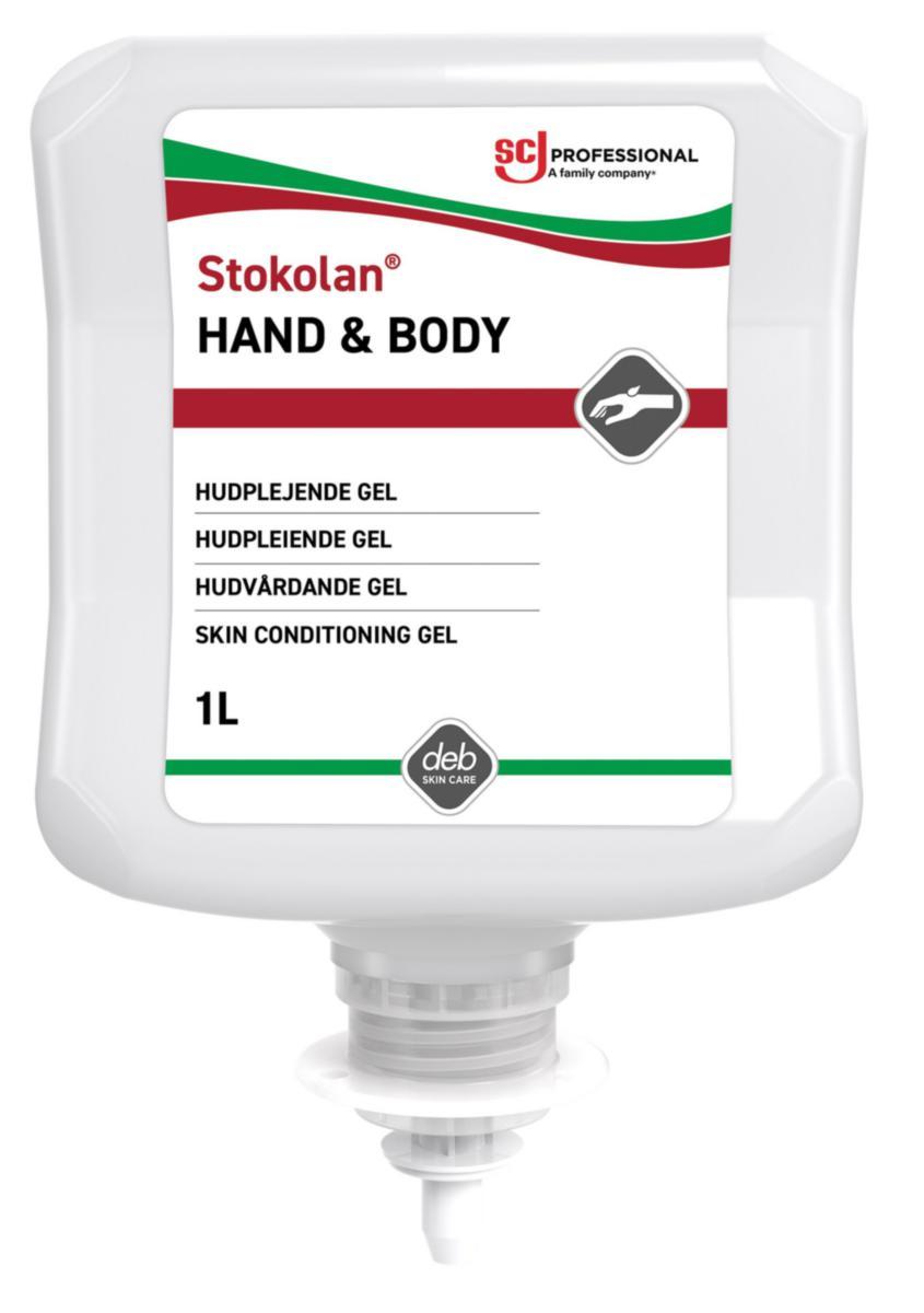 Hudkräm Stokolan HAND & BODY - HUDKRÄM STOKOLAN HAND & BODY DEB 1 L PATRON