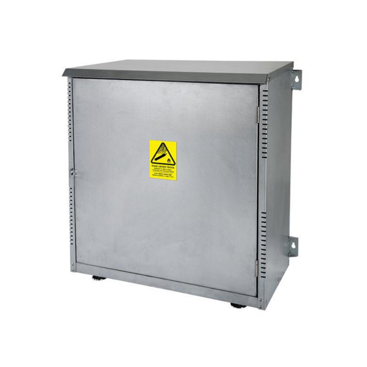 Skåp för gasolflaskor, 2x11 kg, Keep - GASOLSKÅP 2 X 11 KG GALV KEEP SUNWIND