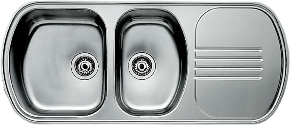 Diskbänk för inbyggnad Ifö CONCERT dubbel ho, 1135x490 mm - INSATSBÄNK CONCERT C24P-1135K 490X1135MM IFÖ