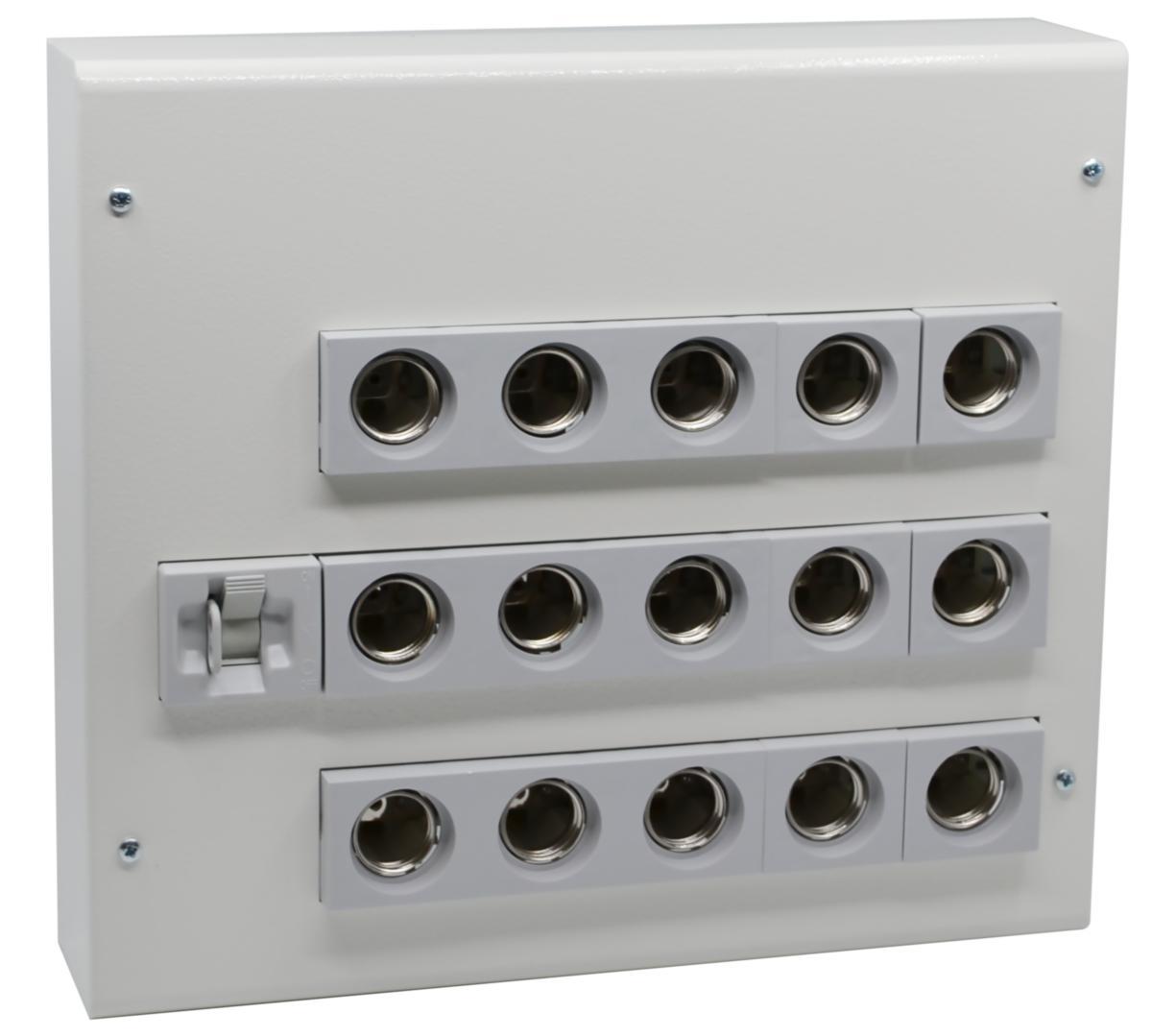 WU-centraler med HB - SÄKR.CENTRAL MED HB 3X5 DII HBN3305
