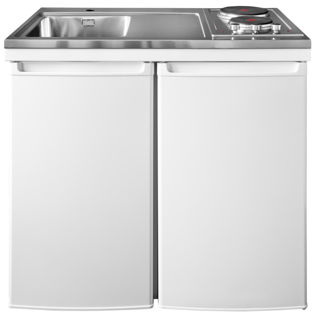 Intra Minikök med kokplattor Collection - INTRA CULINA MINIKÖK A-COLL 100CM. PLATTOR TILL HÖGER