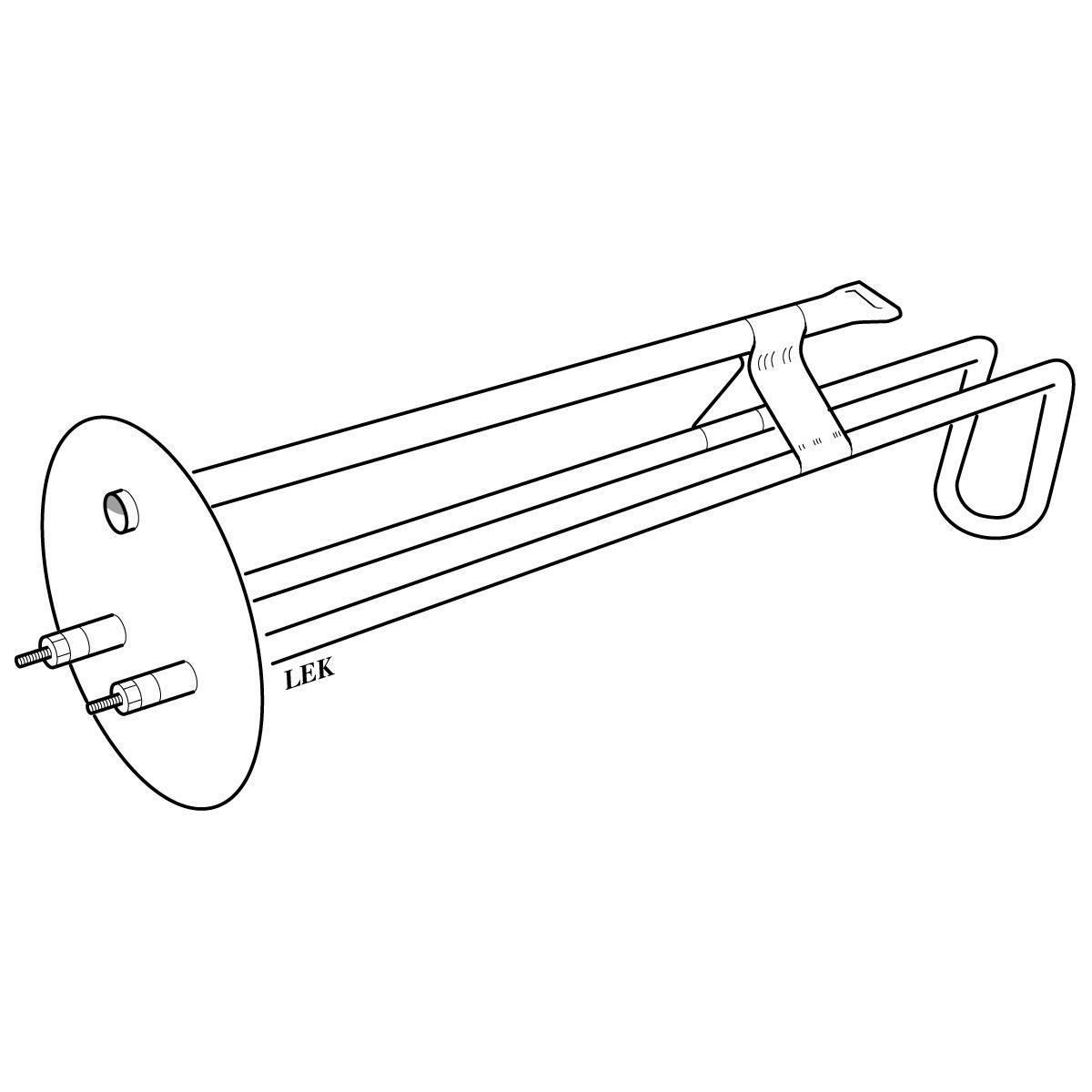 Elpatron BA18 NIBE för elvattenvärmare - BA-18 NIBE ELPATRON 2000W, 230V