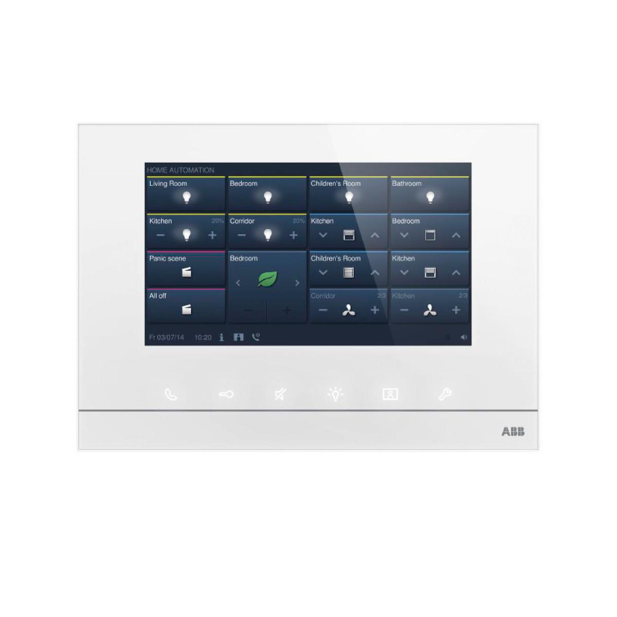 Touch Display 7" free(at)home - TOUCHSKÄRM 7" VIT FAH DP7-S-611 8300-0-0356
