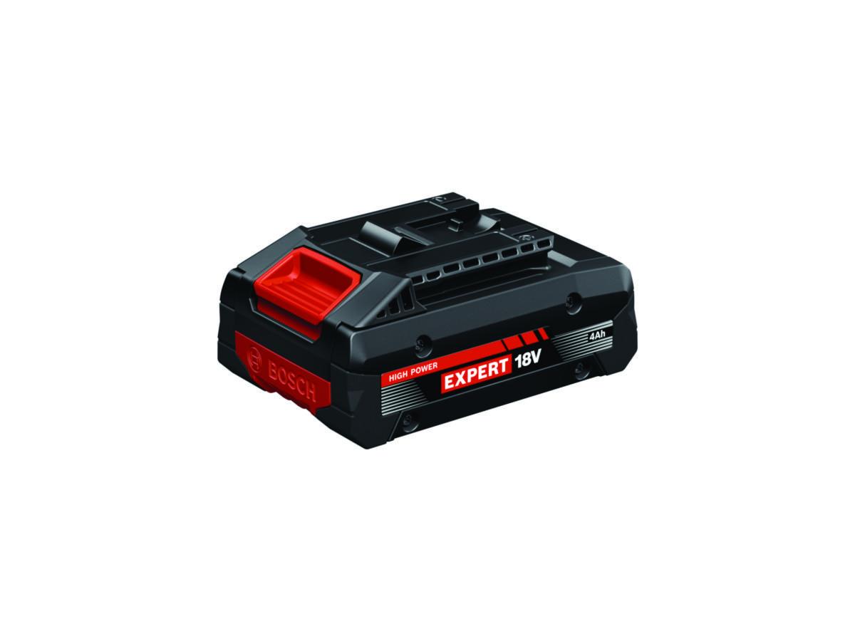 Batteri Bosch EXPERT EXBA18V-40 - BATTERI BOSCH EXPERT 18V 4AH 0,605 KG 2000 W MAX EFFEKT