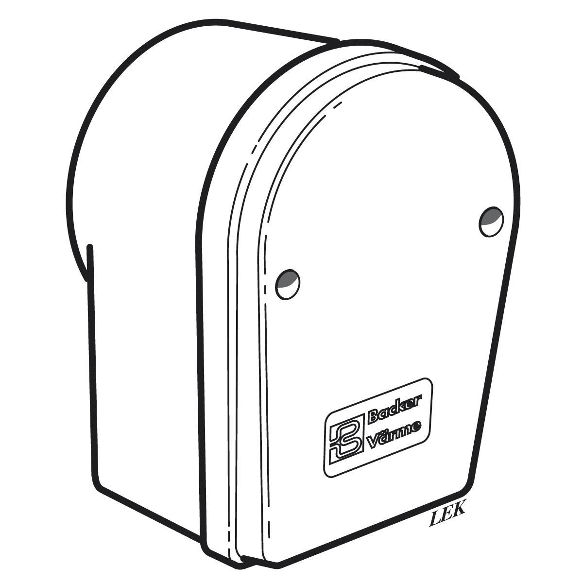 Kopplingsbox K7 för Backer elpatroner - K 7 NIBE KOPPLINGSBOX 