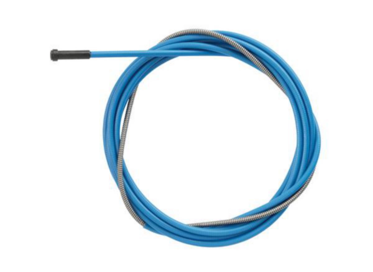 Trådledare Binzel Blå stålspiral - TRÅDLEDARE BINZEL 0.6-0.8MM 5.4M PLASTKLÄDD STÅLSPIRAL BLÅ