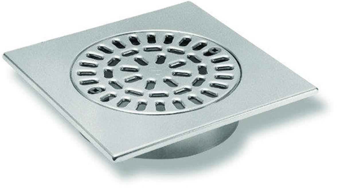 Klinkerram PK-200 av rostfritt stål för klinkergolv, Purus - PURUS PK 200 ÖVERG.RING ROSTFR 200X200 H=25 MM