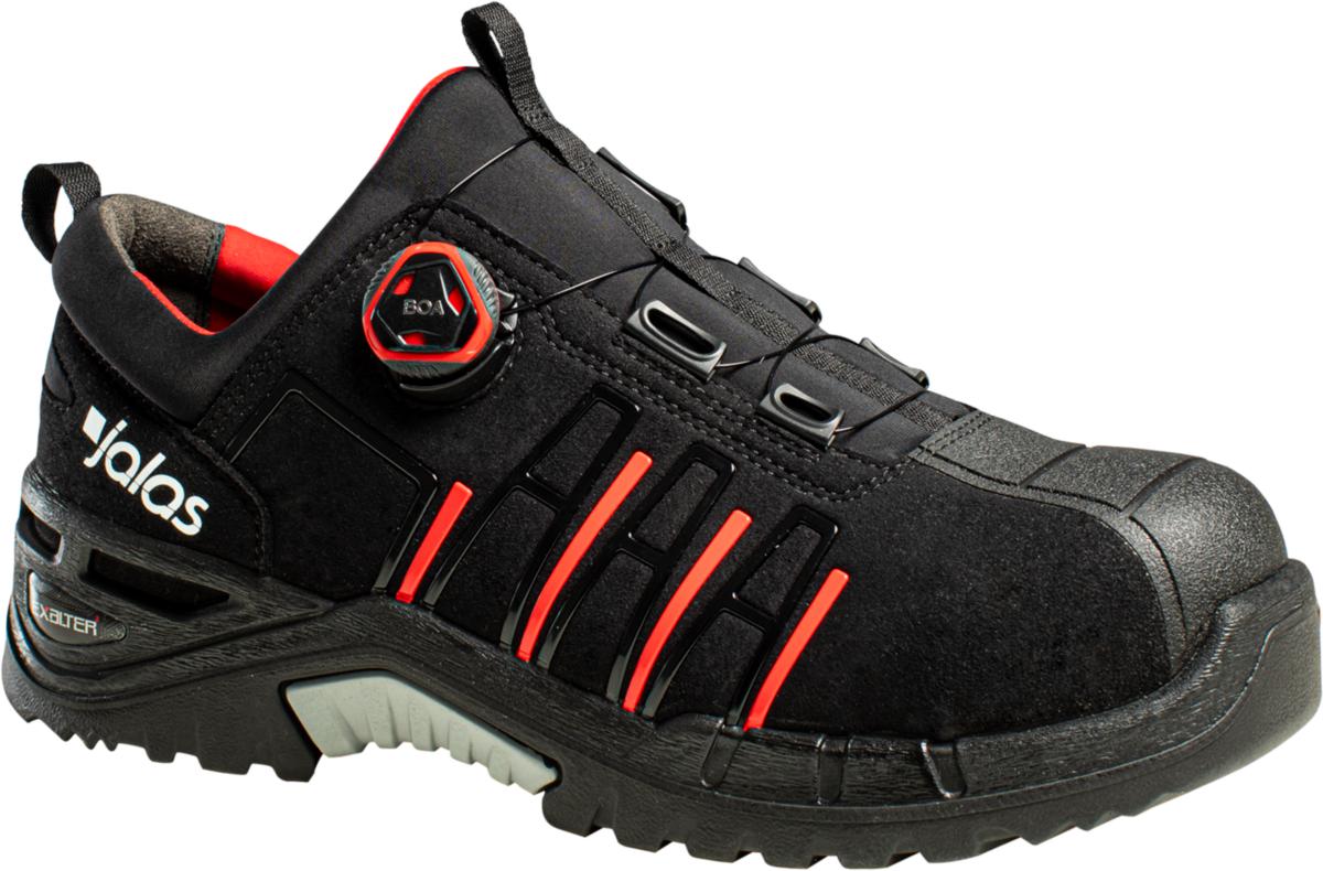 Skyddssko Jalas 9965 Exalter Easyroll - SKYDDSSKO JALAS 9965 EXALTER EASYROLL S3 SVART/RÖD STL 35