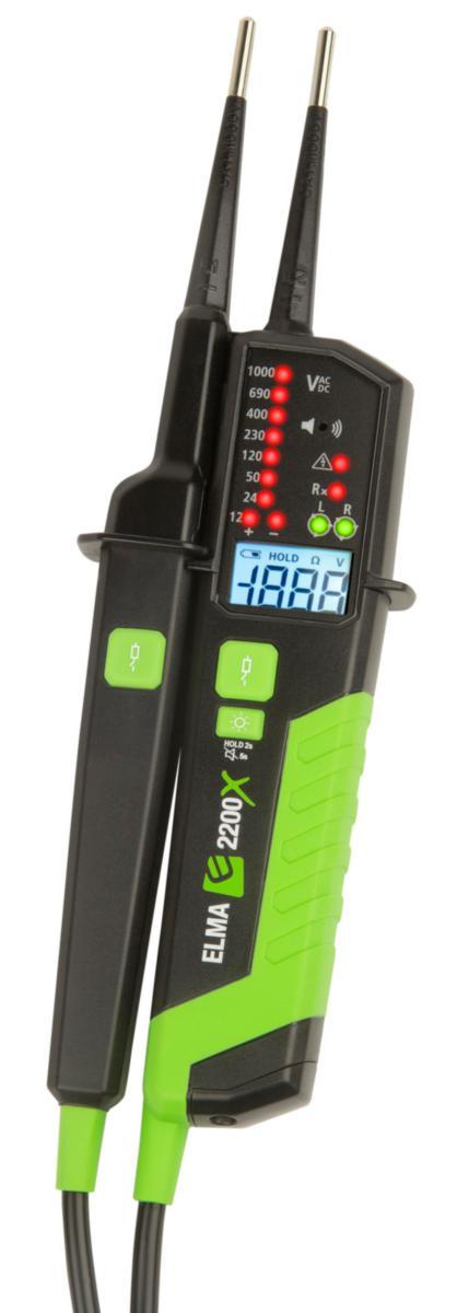 Spänningsprovare Elma 2200X - SPÄNNINGSPROVARE ELMA 2200X ELMA 2200X