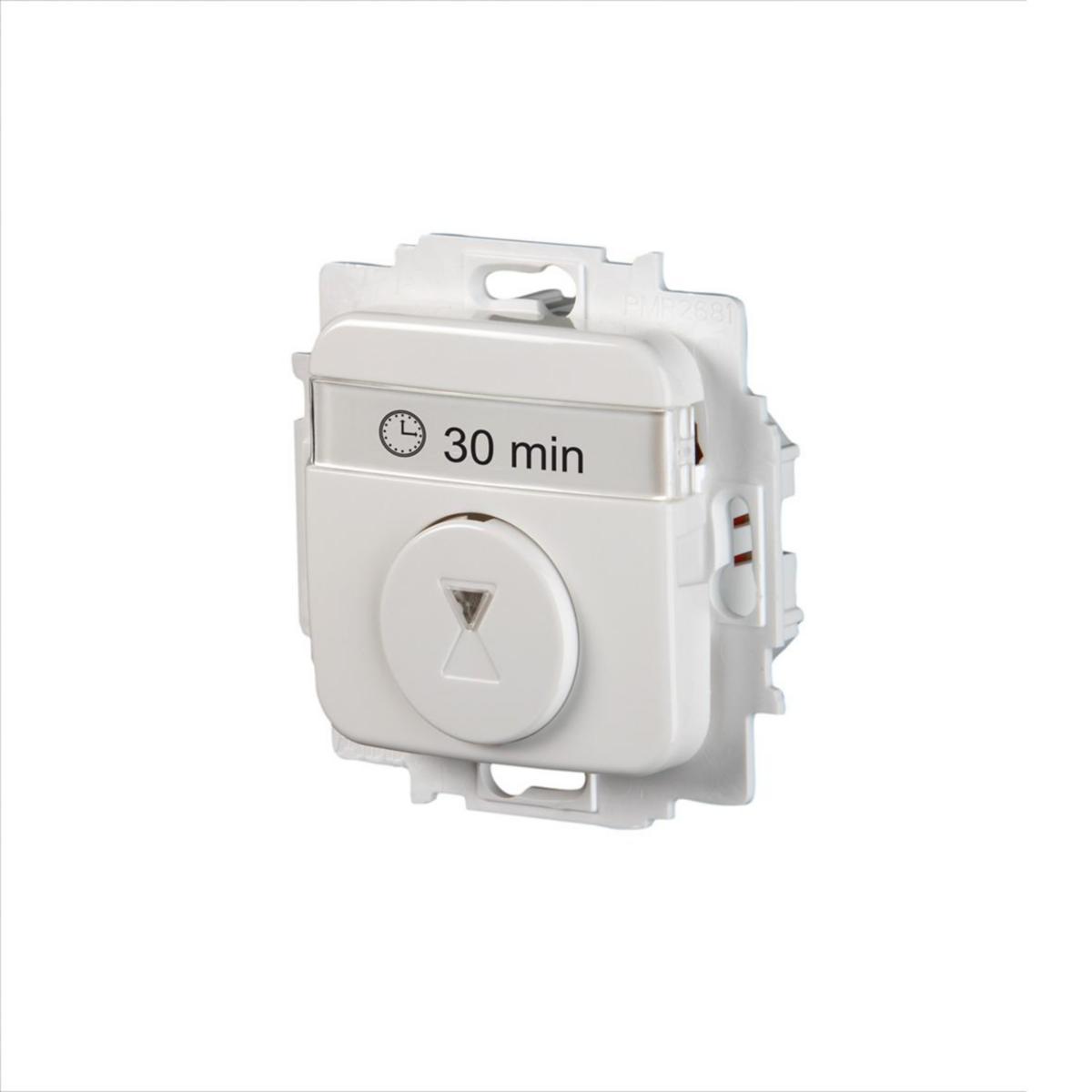 Timer Basic, infällda, Jussi - TIMER BASIC 10A 2-POL VIT JUSSI T210-214