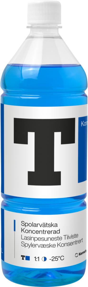 Spolarvätska T-blå Kemetyl - SPOLARVÄTSKA T-BLÅ 1L KONC KEMETYL