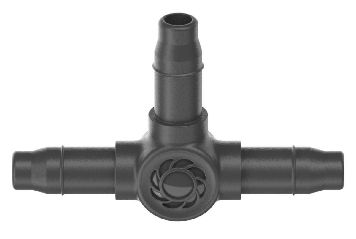 Slangkopplingar - T-KOPPLING 4,6 MM (3/16") T-KOPPLING 4,6 MM (3/16")