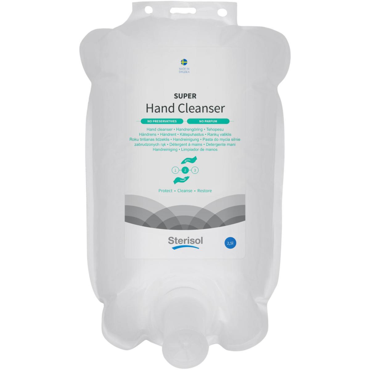 Handrengöring Sterisol Super oparfymerad - HANDRENGÖRING SUPER STERISOL OPARFYMERAD 2.5 L 3485