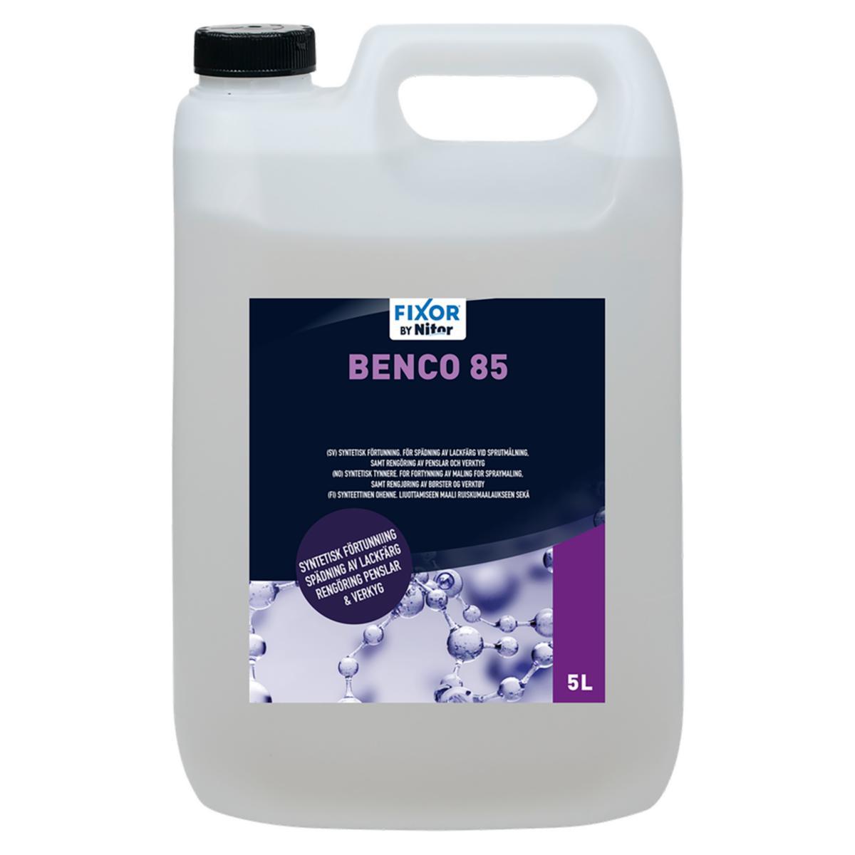 Förtunning Cellulosa Nitor - FÖRTUNNING CELLULOSA BENCO 14 NITOR 5 L 291803