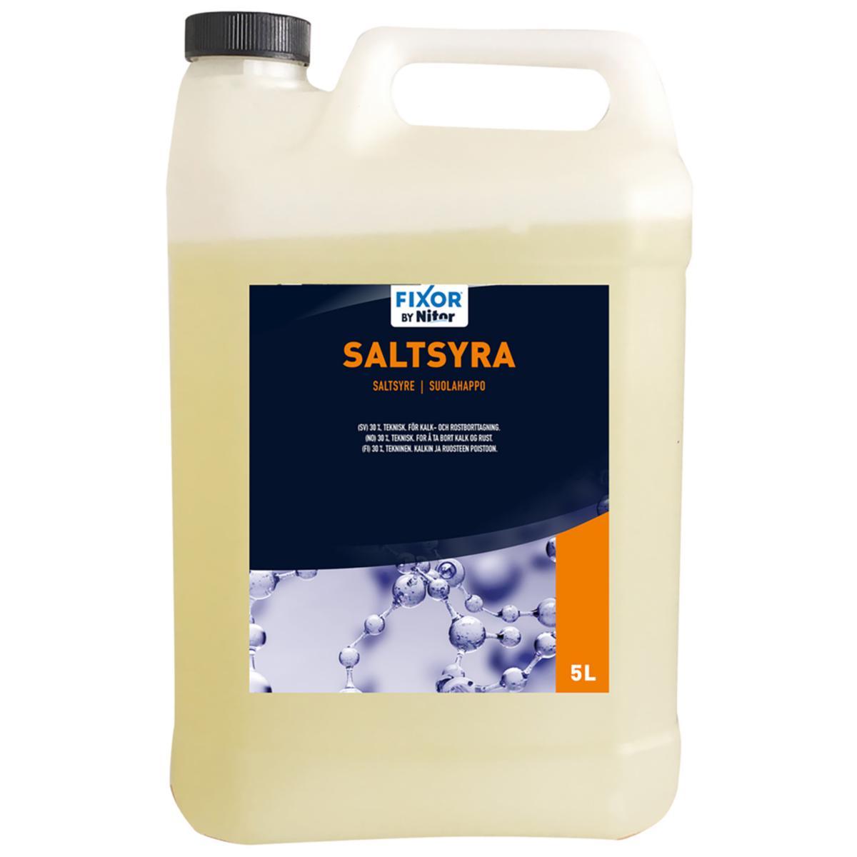Avkalkningsmedel Saltsyra Nitor - AVKALKNINGSMEDEL SALTSYRA 30% NITOR 5 L 203079
