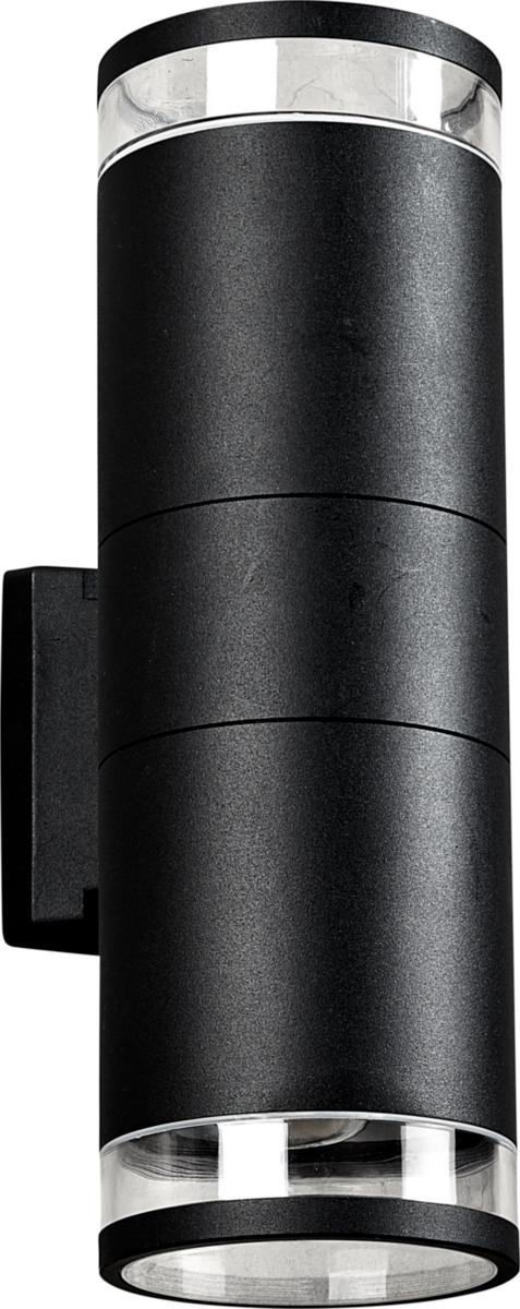 Väggarmatur LIVA II E27 - VÄGGARM 2X60W E27 IP54 SVART VÄGGARMATUR LIVA II SVART