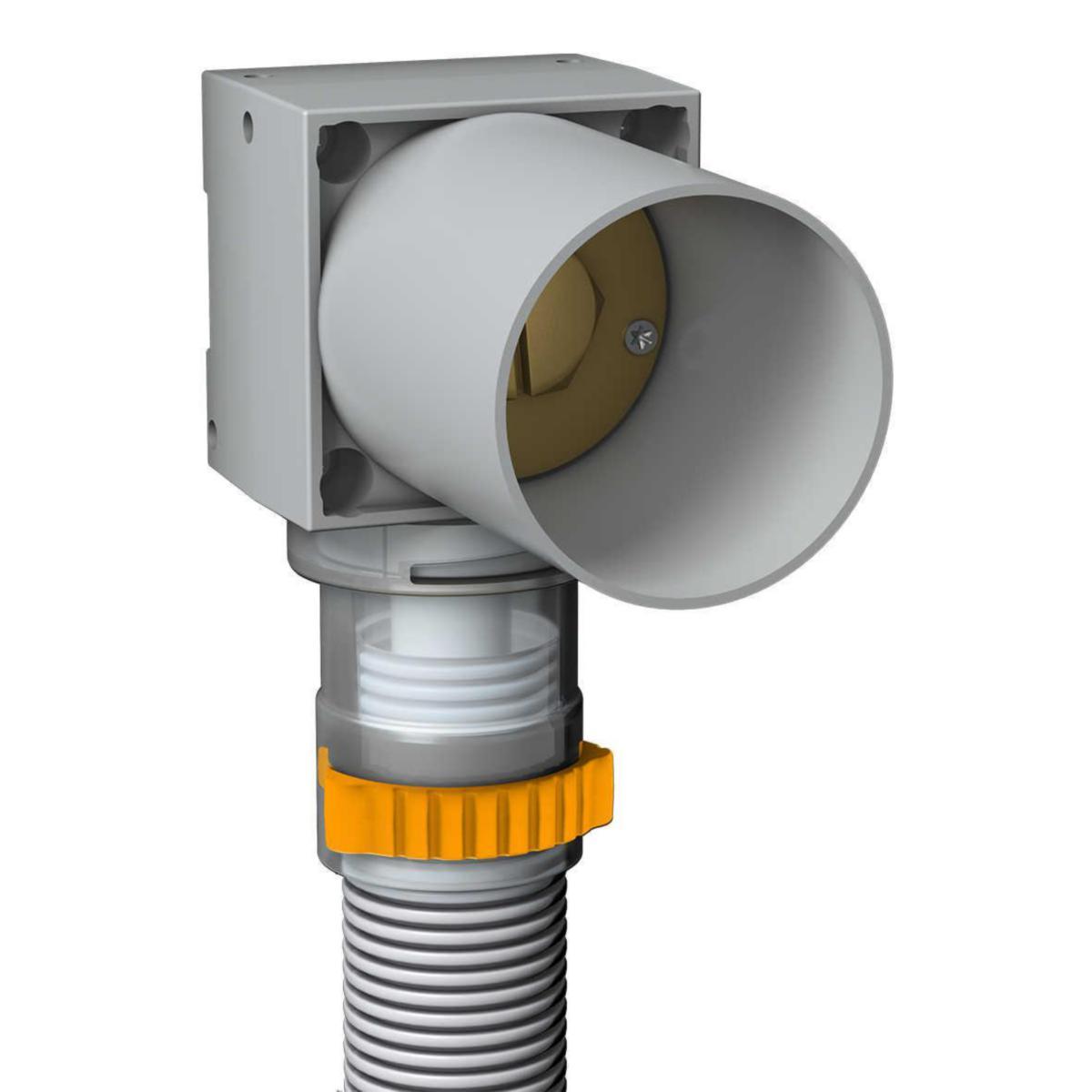Väggdosa UNI Push AX V3, LK - LK VÄGGDOSA UNI PUSH AX16 V3 