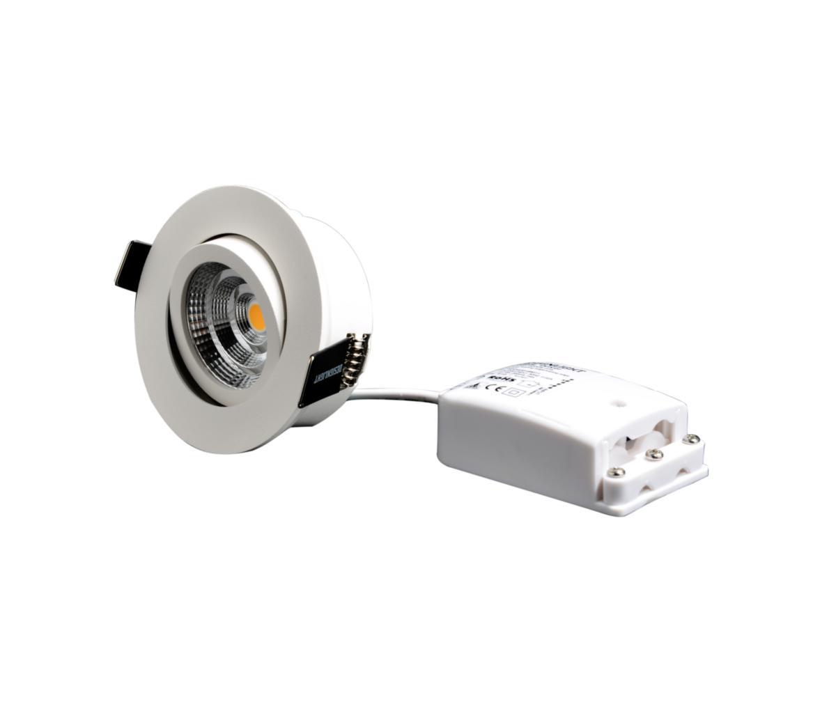 Downlight LED Q1-Q9 - DOWNL LED 4.2W 2.7K 380LM TILT Q-2MW