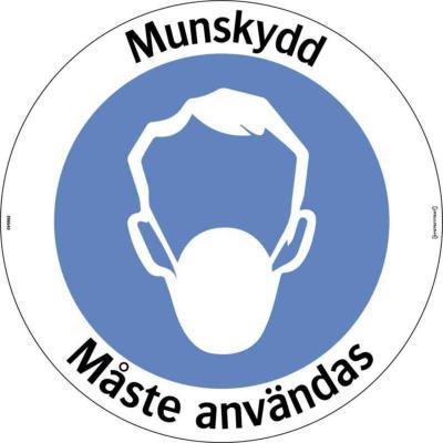 GOLVDEKAL MUNSKYDD MÅSTE ANVÄNDAS 410 MM