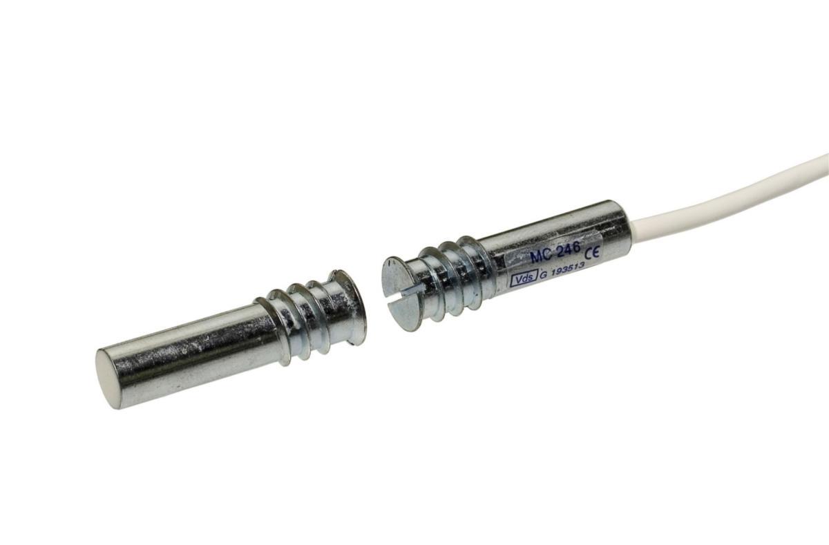 MC 255-serien magnetkontakt med motstånd, Alarmtech - MAGNETKONT ROTERANDE P4.7K 6M MC 255-P4.7K-6