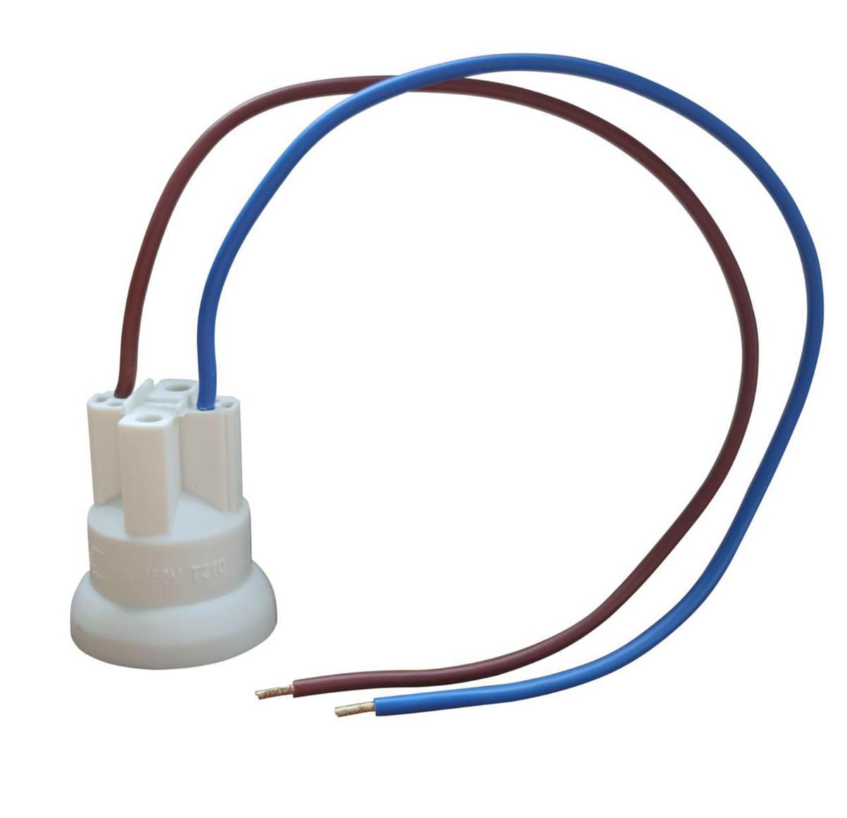 Lamphållare inkl 30cm kabel - LAMPHÅLLARE E27 + 2X30CM KABEL