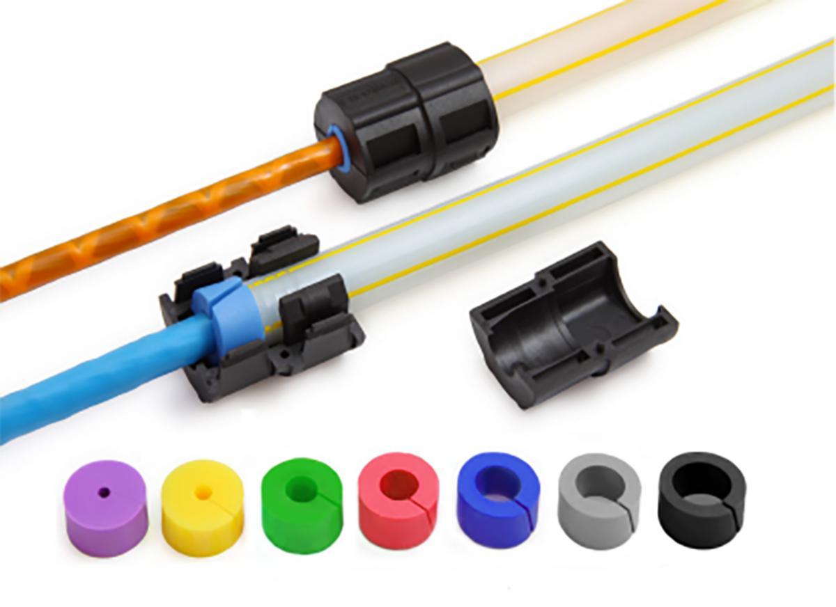 Kabeltätning delbar Gas och Vattentät - KABELTÄTNING 16/10,0-8,0MM 822816.2