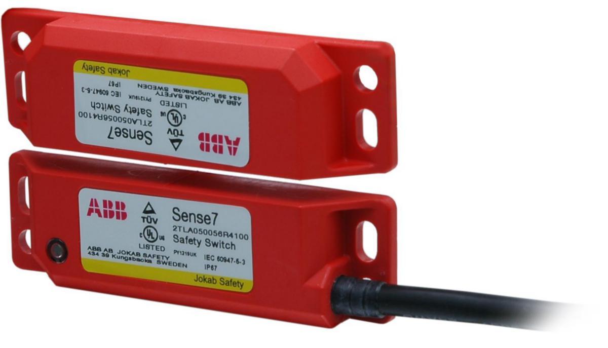 Magnetbrytare beröringsfri Sense 7 - SÄKERHETSGIV 5M KABEL SENSE7 2TLA050056R5100