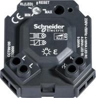 Dosdimmer, universal för LED, glödljus, halogenlampor 230 V, lågvoltshalogen, 4-100 W, Schneider