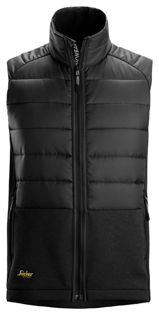 Hybridväst Snickers 4902 FlexiWork - HYBRIDVÄST SNICKERS 4902-0404 SVART FW STL L