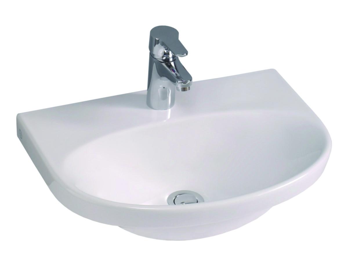 Tvättställspaket Gustavsberg Nautic 5550 - GBG TVST-PKT NAUTIC 5550 / GBG NAUTIC BL. M VIPPVENTIL