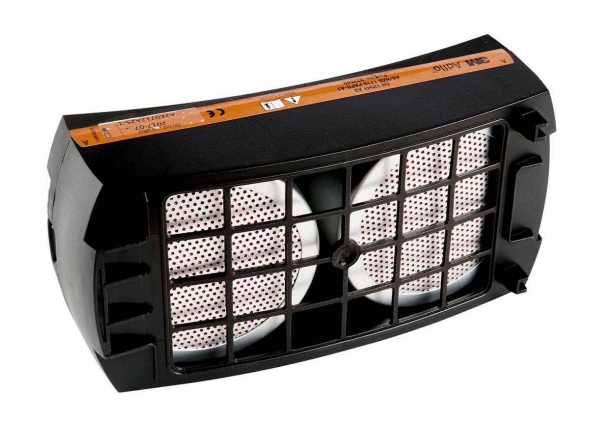 Filter till 3M andningsskyddssystem Adflo - GASFILTER ADFLO A2 837542