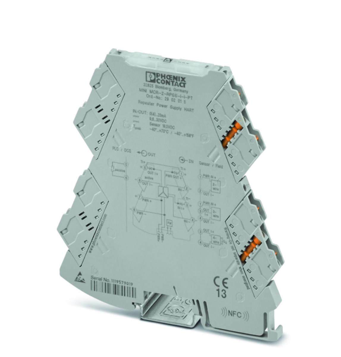 Repeterare MINI MCR - REPETERARE 0-20MA IN/UT PT MINI MCR-2-RPSS-I-I-PT