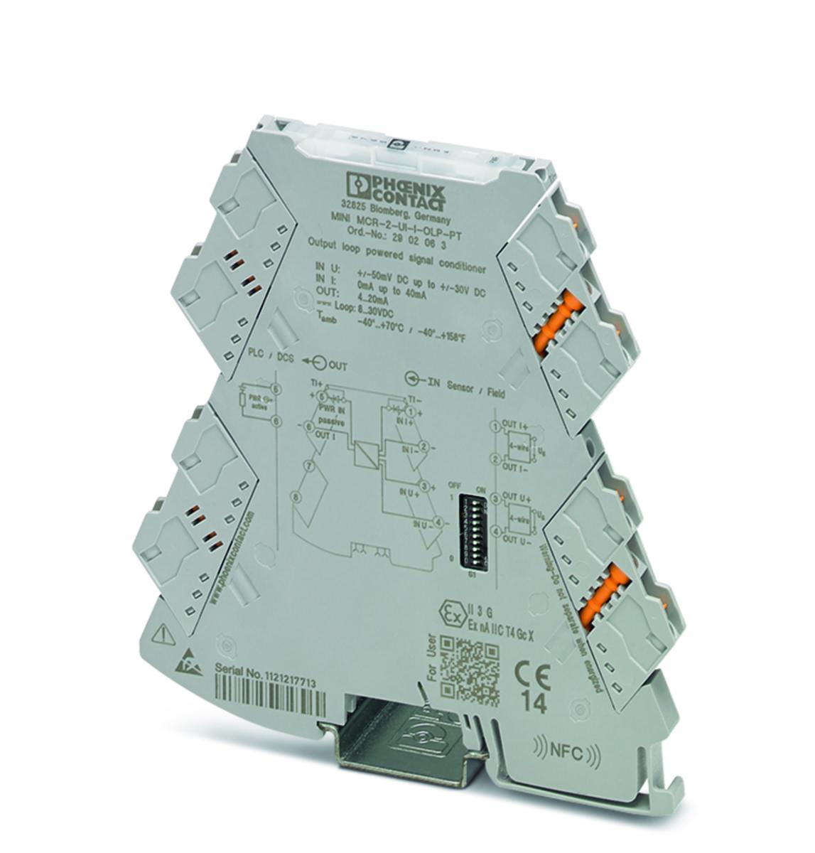 Isolationsmodul utgångsloopmatad MINI MCR - UTG LOOPMATAD 1-KANALIG PT MINI MCR-2-UI-I-OLP-PT