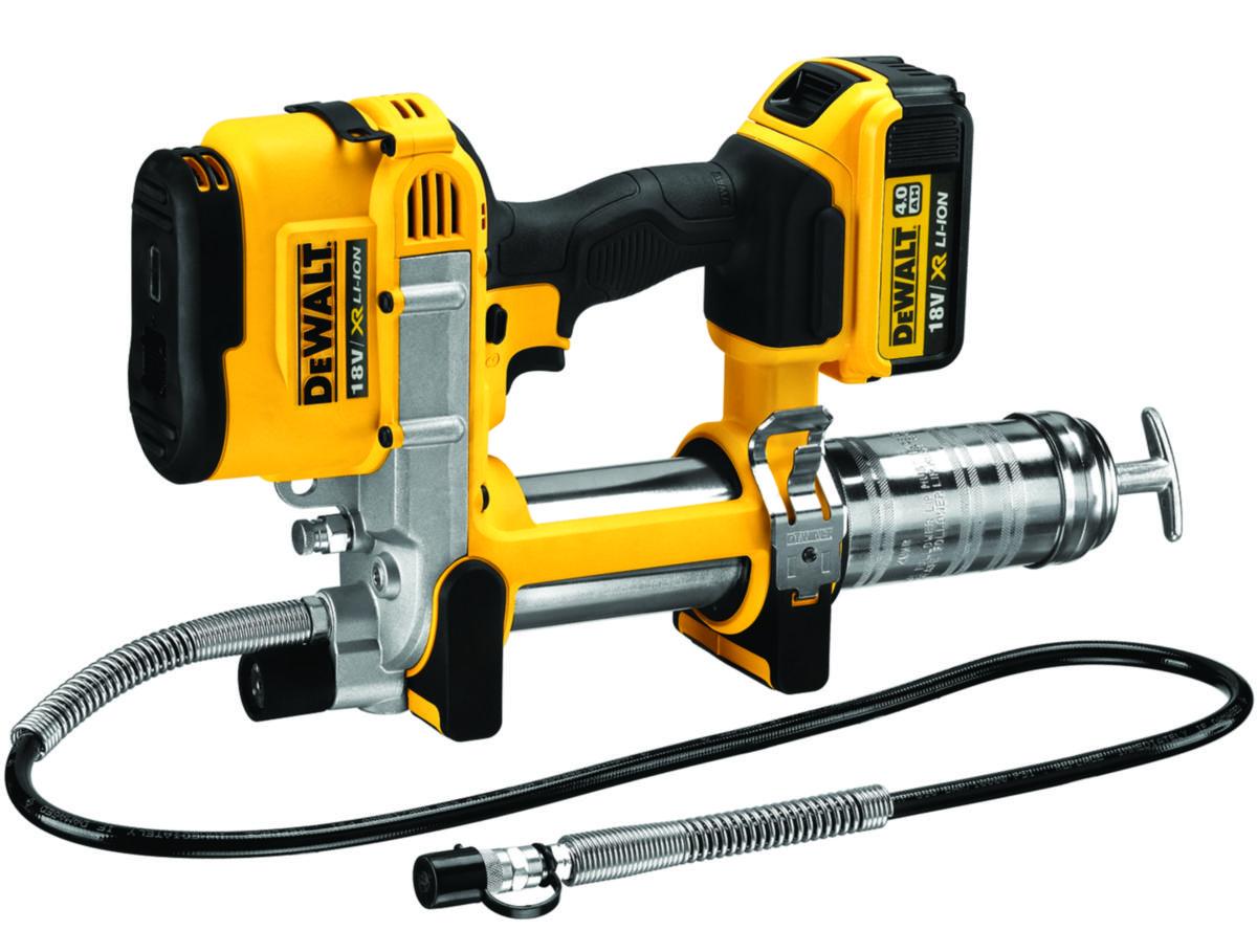 Fettspruta DEWALT DCGG571M1 - FETTSPRUTA DEWALT DCGG571M1 18V XR 1X4.0AH LADDARE 690BAR