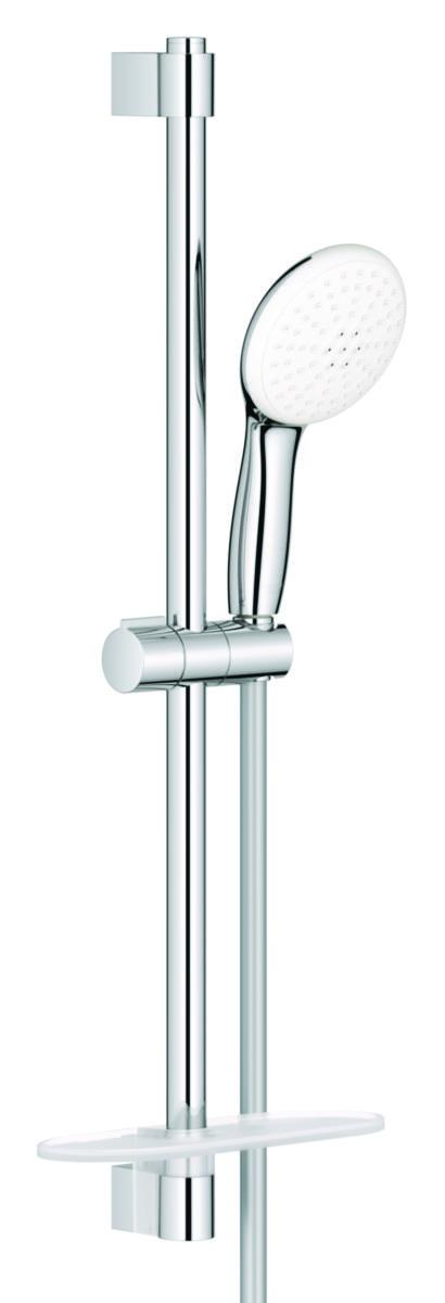 Handdusch Tempesta 100 II, Grohe - GROHE TEMPESTA 110 II DUSCHSET 600 FLEXI, KROM, 9,5L