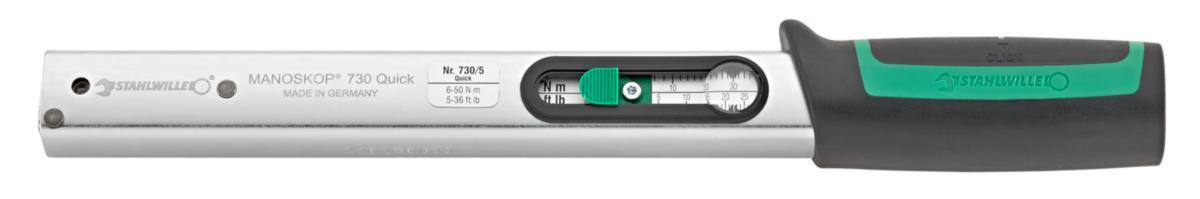 Momentnyckel Stahlwille 730 Quick - MOMENTNYCKEL STAHLWILLE 730/5 QUICK 6-50NM
