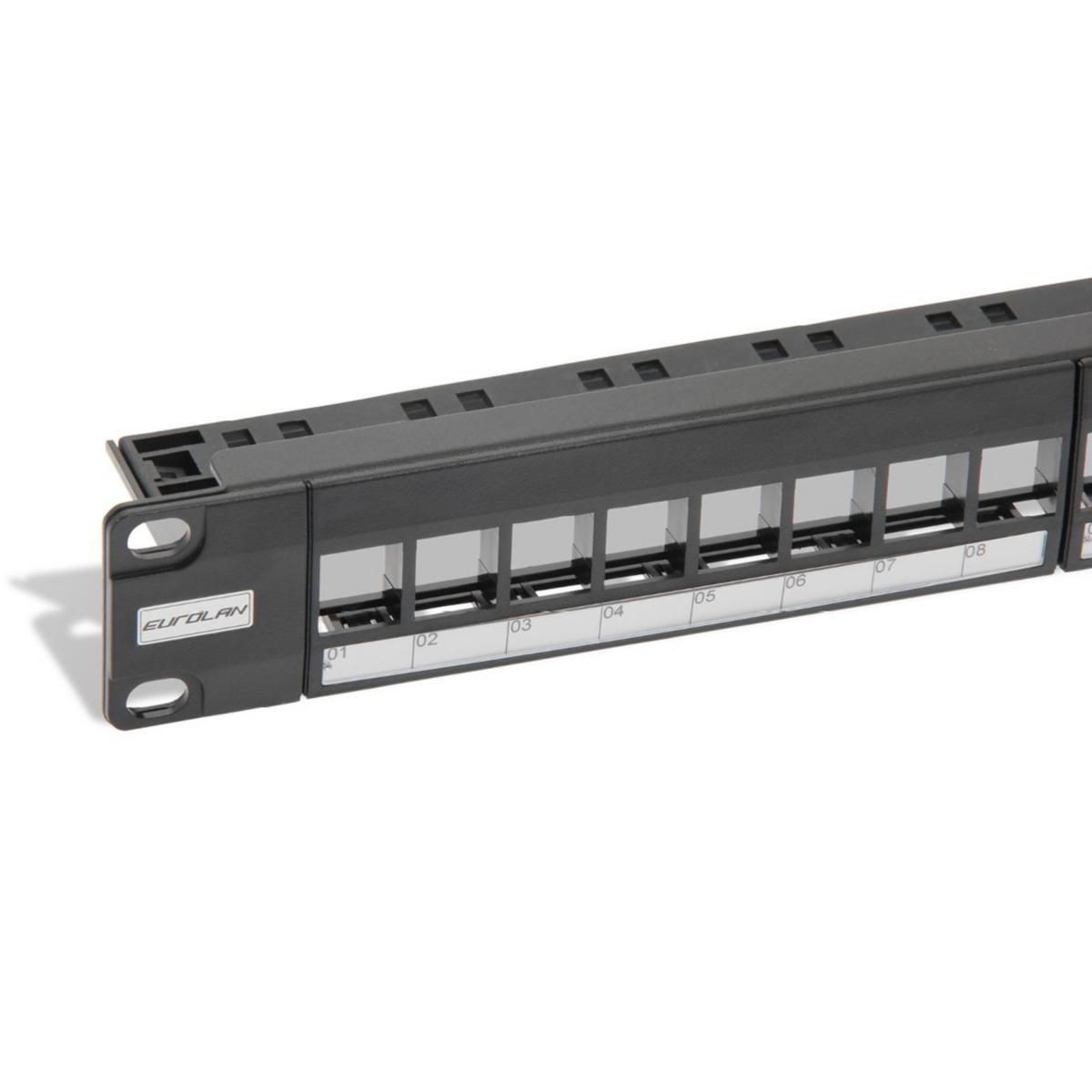 Panel obestyckad 24xRJ45 UTP - PANEL OBESTYCKAD 24XRJ45 UTP 27B-00-24BL