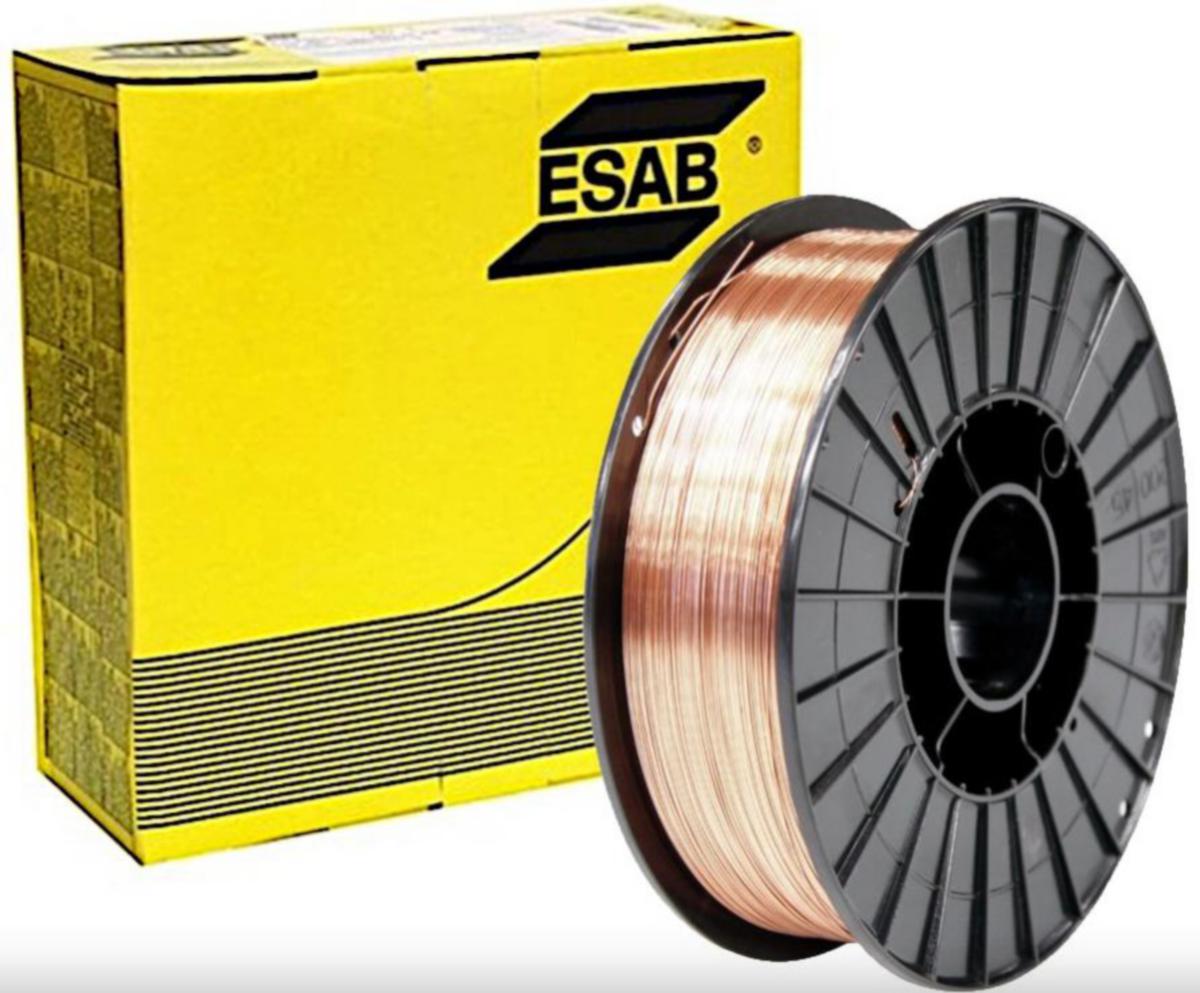 Spoltråd ESAB OK 12.51 - SOLIDTRÅD ESAB 12.51 0.8MM SPOLE 15KG AUTROD 12.51