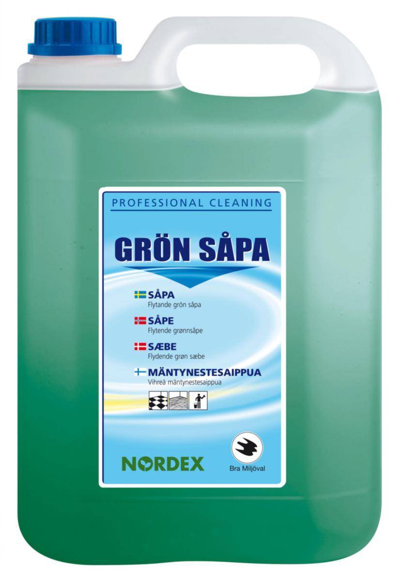 Rengöring Nordex Grönsåpa - RENGÖRING NORDEX GRÖNSÅPA 5L BRA MILJÖVAL