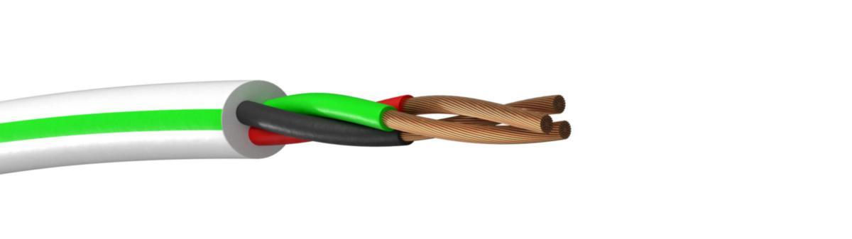 Styr- och kommunikationkabel halogenfri Novoflex-H-OB Siox - NOVOFLEX H 3X1,5 T500 (*0)