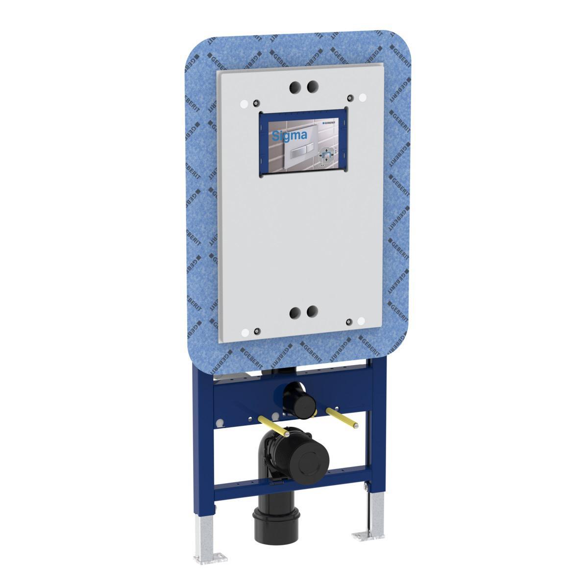 WC fixtur Duofix Sigma 120cm. Geberit - GEBERIT DUOFIX SIGMA 120CM TEK. PEX. KOMPLETT FIXTUR