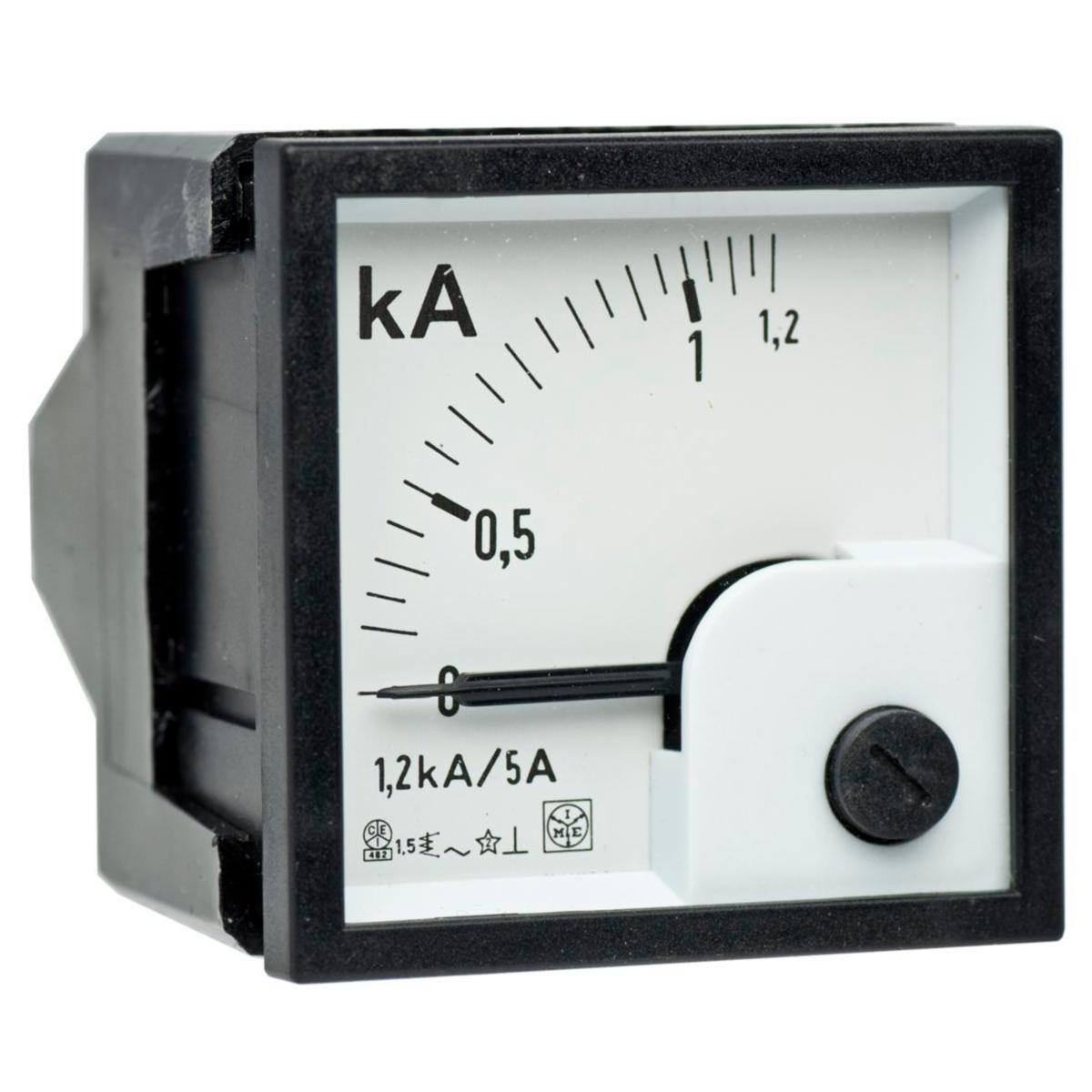 Amperemeter RQ48 - AMPEREMETER RQ48E 1200/5A