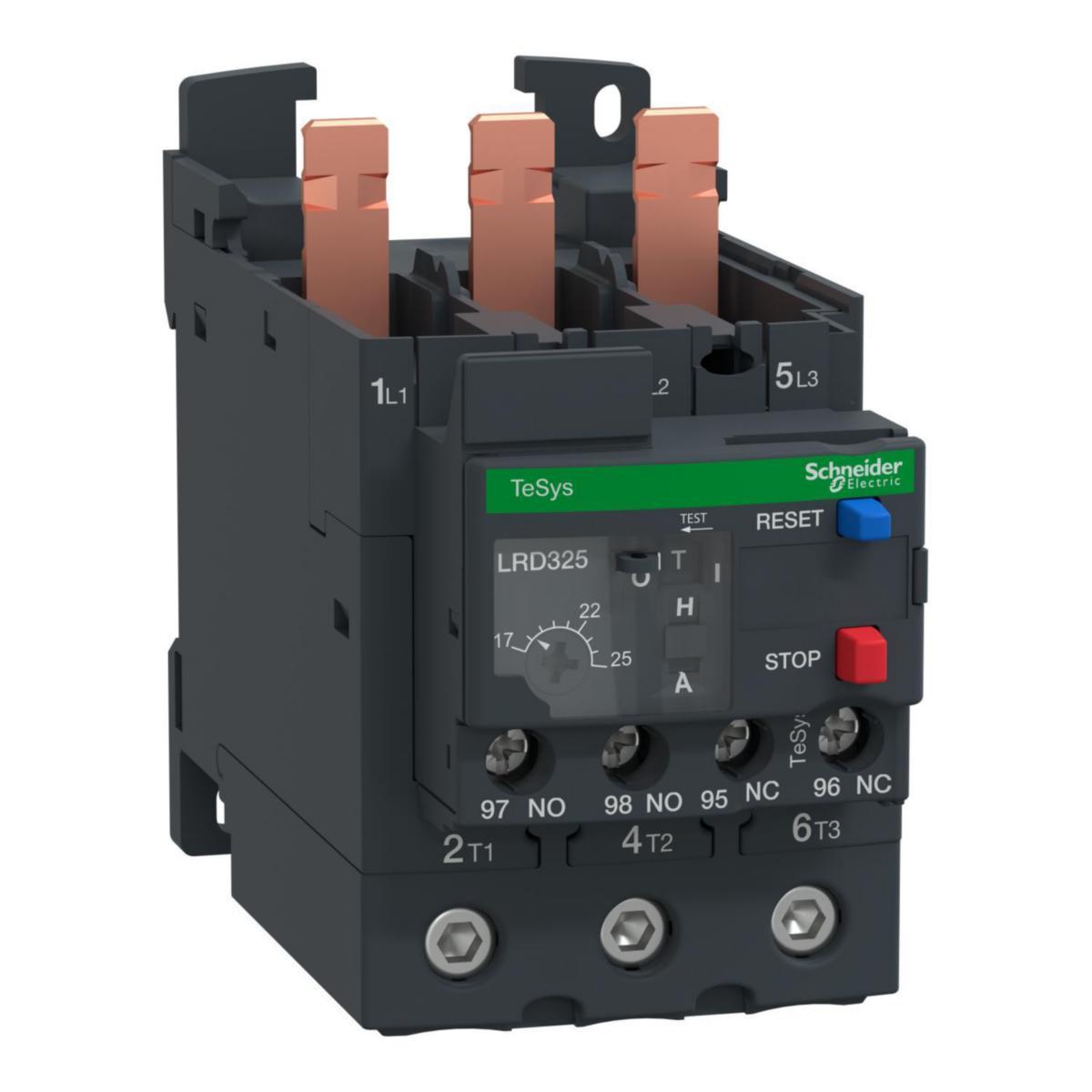 Överströmsrelä LRD med EverLink - ÖVERSTR RELÄ 16-25A KL 10 LRD325