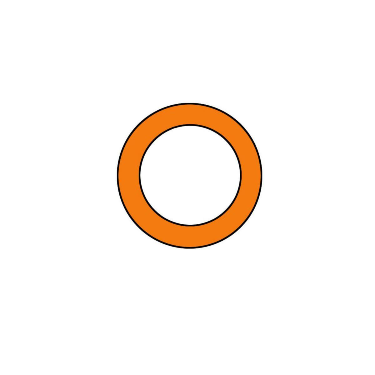 Mikrodukt Tjockväggig DB1 12/8 för direktförläggning i mark - TUB DBS 1X12/8MM ORANGE