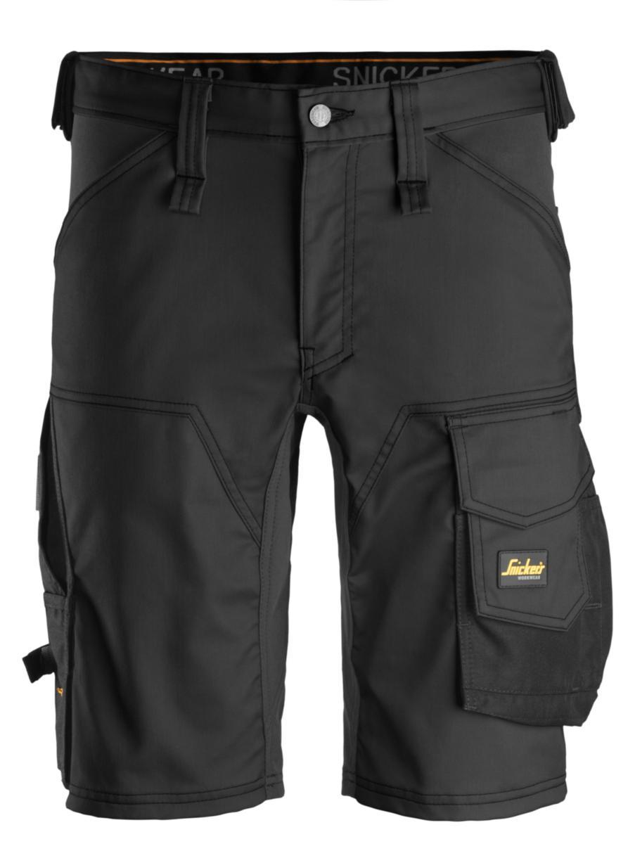Shorts Snickers 6143 Allround Work - SHORTS SNICKERS 6143 SVART STRETCH AW STL 50