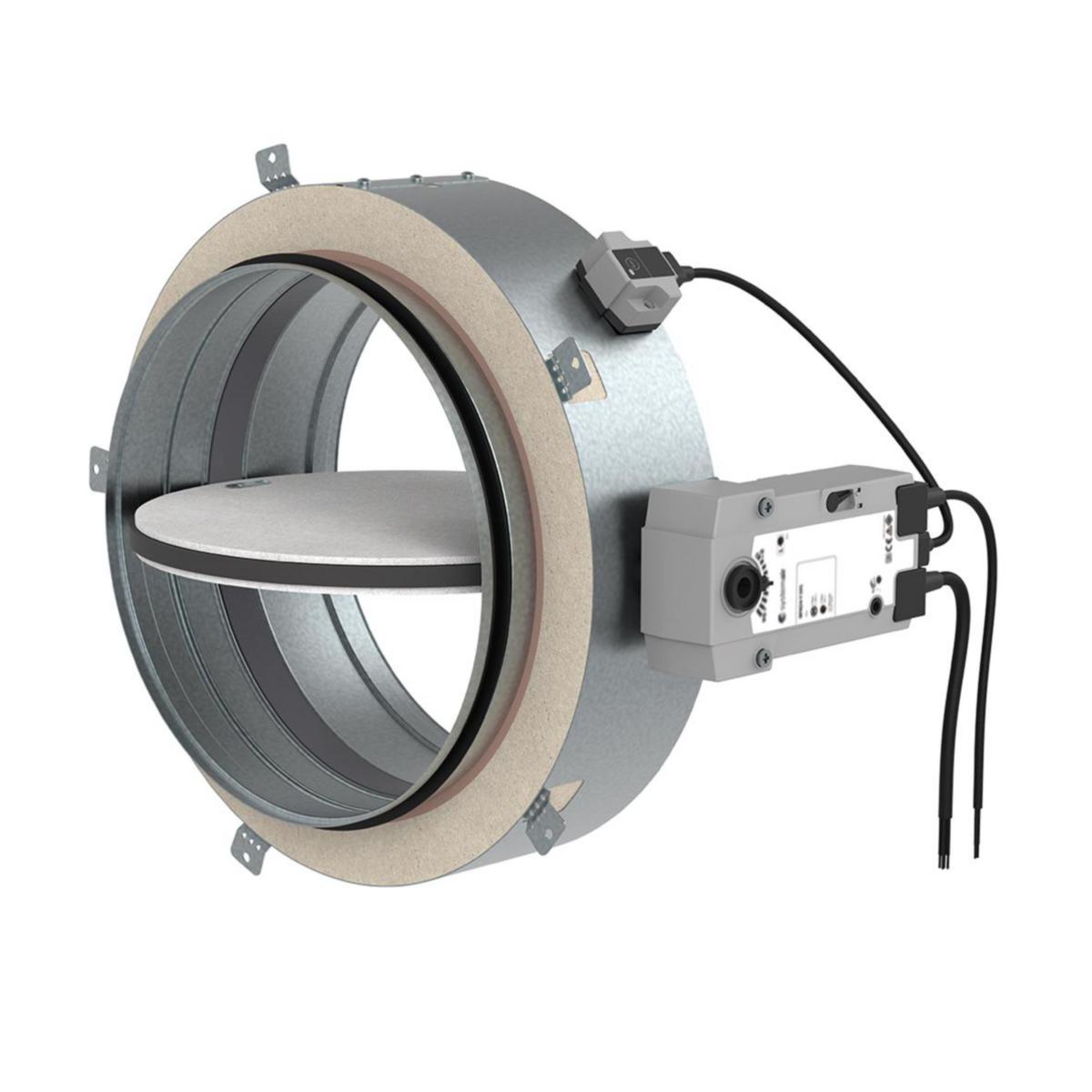 Brand-/brandgasspjäll F-R60K, Systemair - BRAND/BRANDGAS.F-R60K-100-B24T EI60, SYSTEMAIR